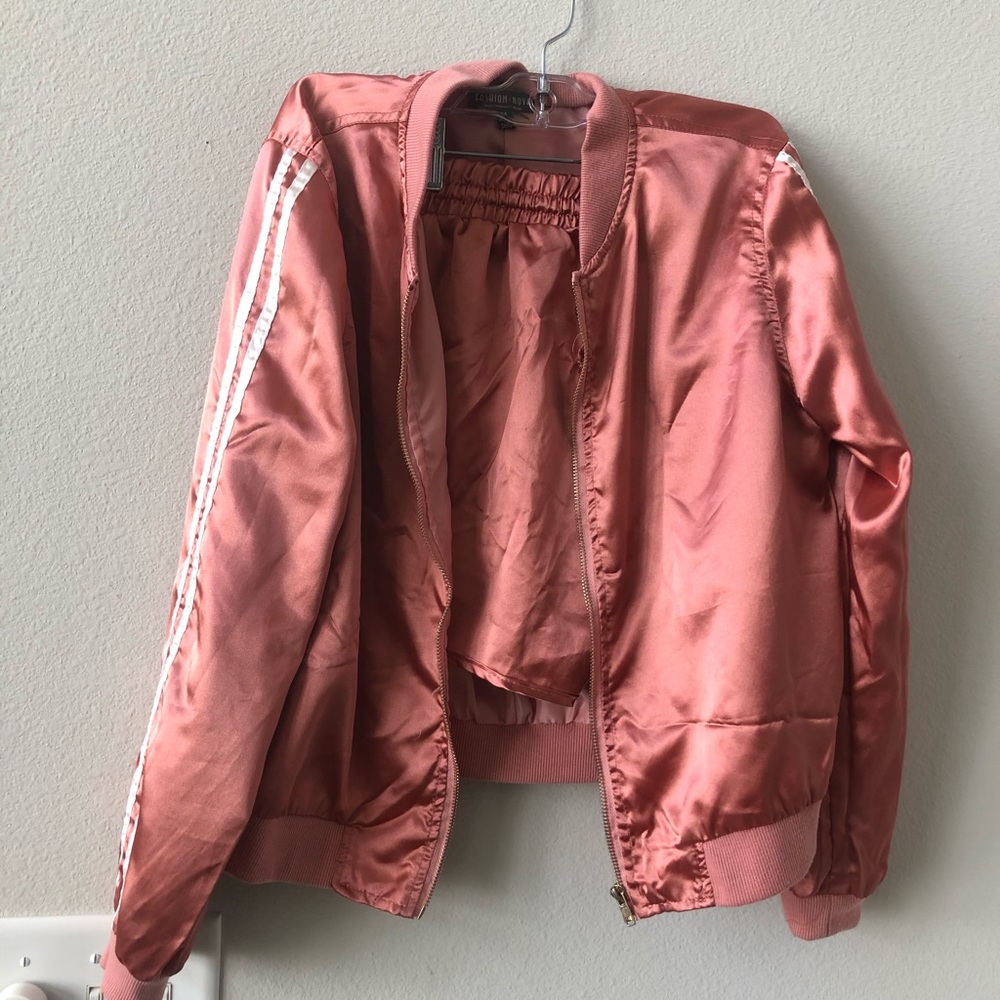 Fashion Nova shorts tracksuit (2 piece)